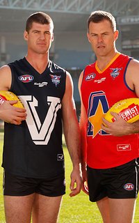 Jonathon Brown and Luke Darcy