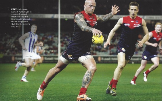【Skills of Australian Football】フィールドキッキング