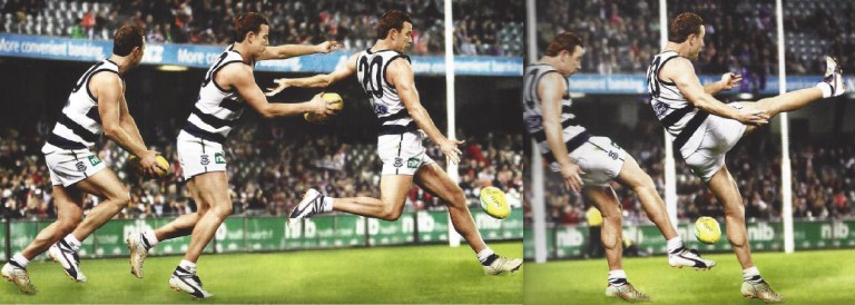【Skills of Australian Football】スナップ