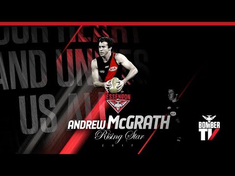 エッセンドンのMcGrath、Rising Starを獲得！