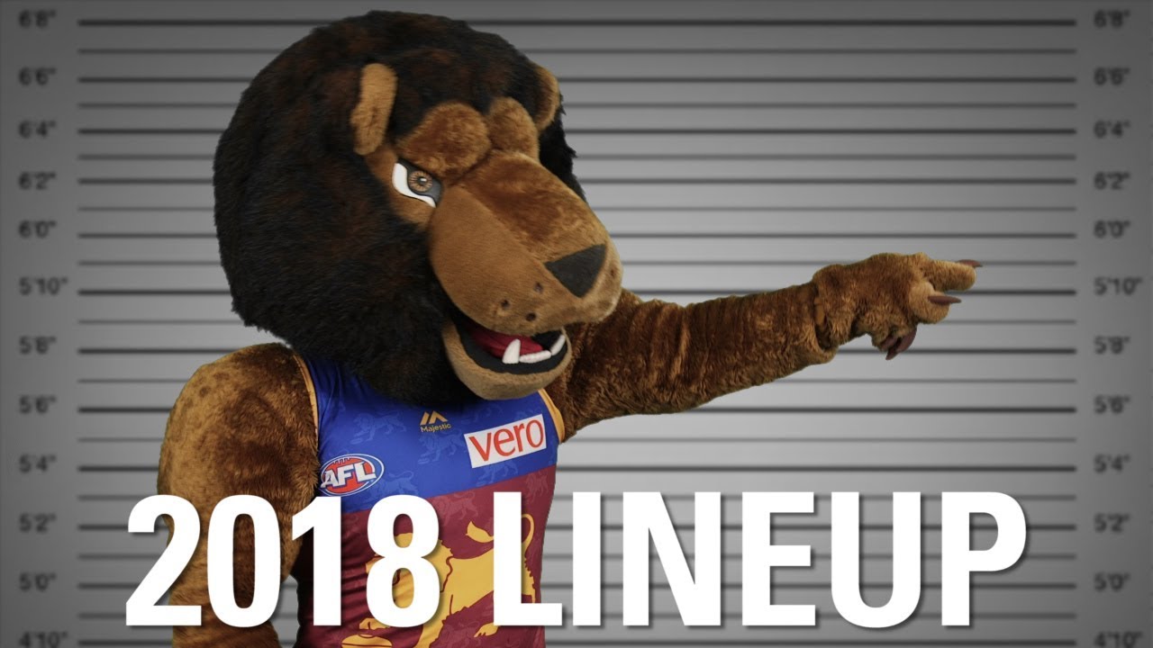 ブリスベン・ライオンズの２０１８年組み合わせ