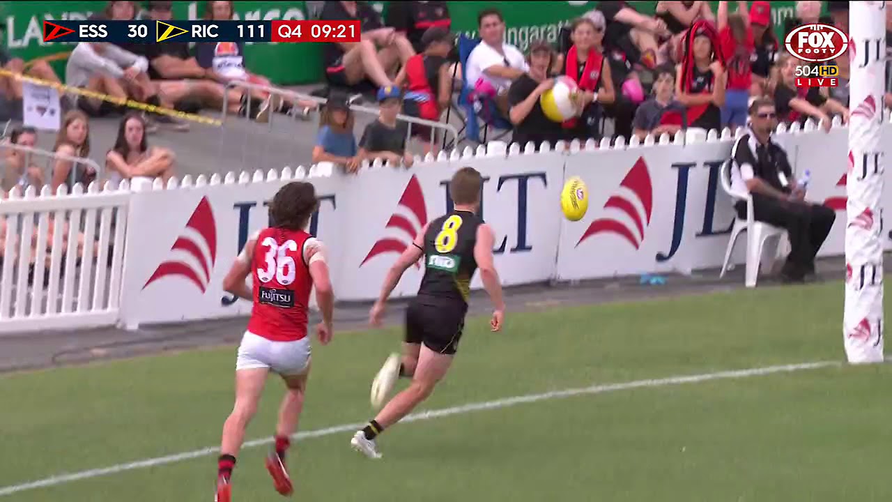 Riewoldt、熟練のパチン！