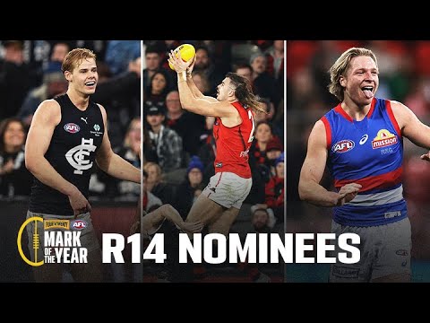 Rd 14 Four’N Twenty Mark of the Year nominees | AFL