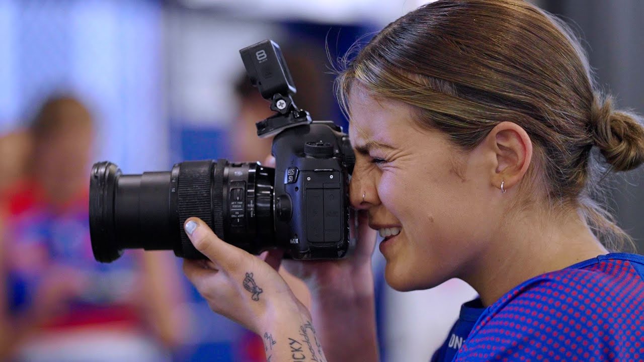 AFLW Photo Day | Bateman behind the lens