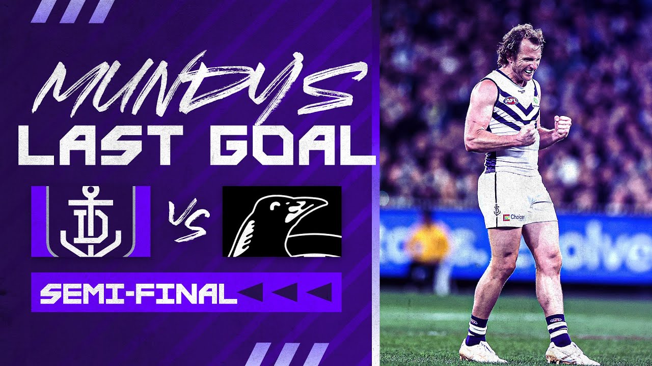 David Mundy、AFLラストゴール