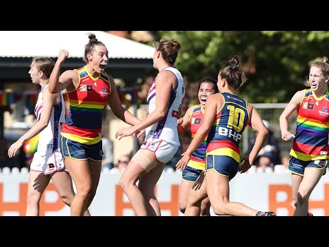 AFLW ラックマンのスナップゴール！