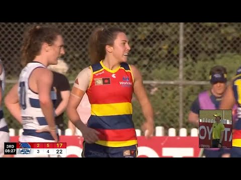 AFLW 切り替えしてゴール！