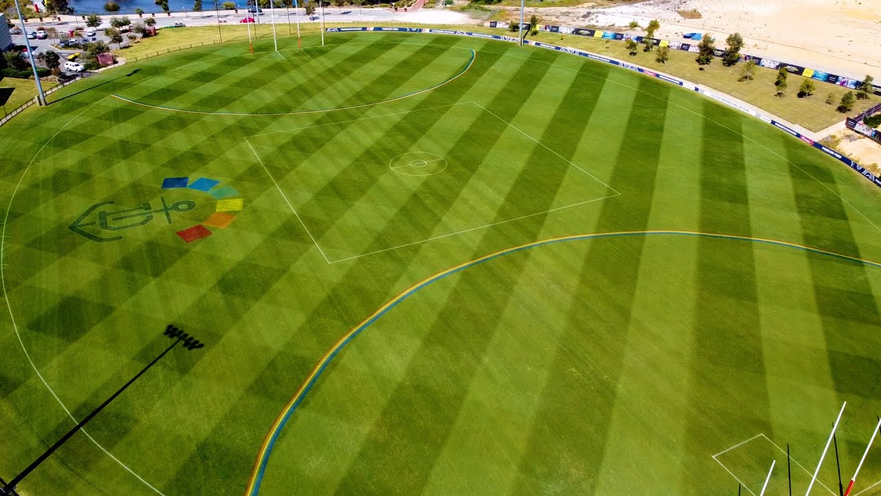 AFLW Freo’s HQ gets Pride makeover