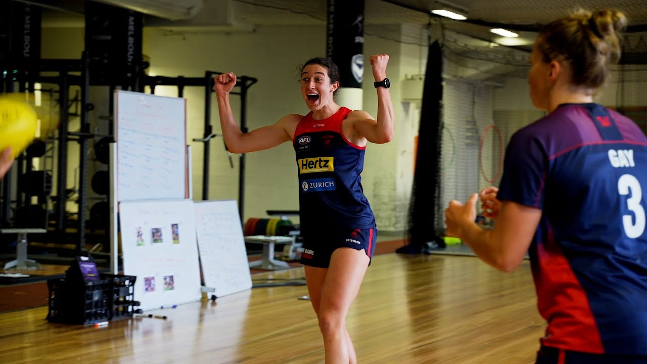 AFLW Alyssa Bannanのトレーニング