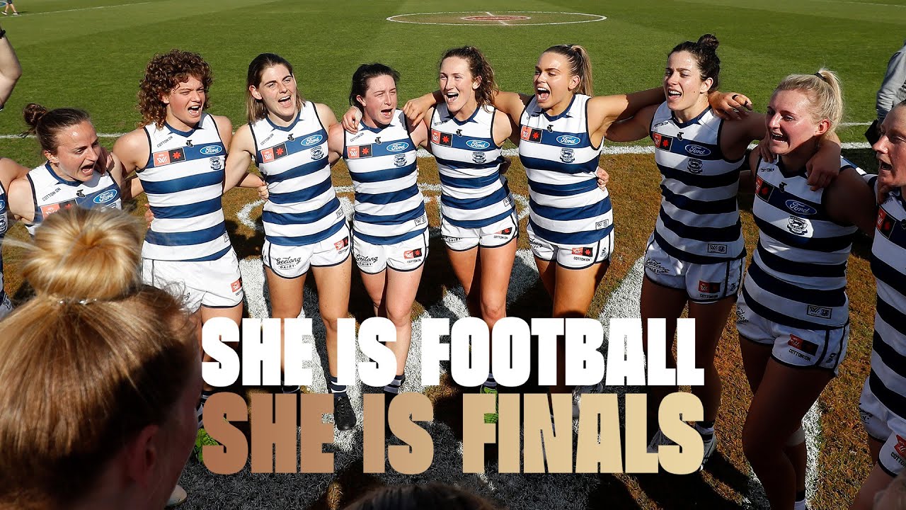 She Is Football. She Is Finals.