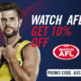 Watch AFLが今なら10% OFF！[PROMO CODE: AUS10]