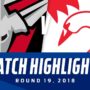 R19 vs. Swans よく守り、よく攻めて、完勝！