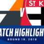R19 vs. Saints 最終クウォーターに突き放し、２５点差で勝利！