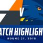 R21 vs. Crows 勝利するも、Heath Shawら３人が負傷