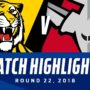 R22 vs. Tigers 昨年の覇者に一歩及ばず