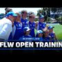 AFLWカンガルーズのオープントレーニング