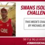 Swans isolation challenge – juggling
