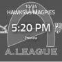 A.LEAGUE ROUND2延期のお知らせ