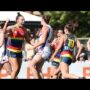 AFLW ラックマンのスナップゴール！