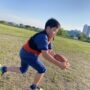 【鵜の木KT】いい天気でハンド、キック！